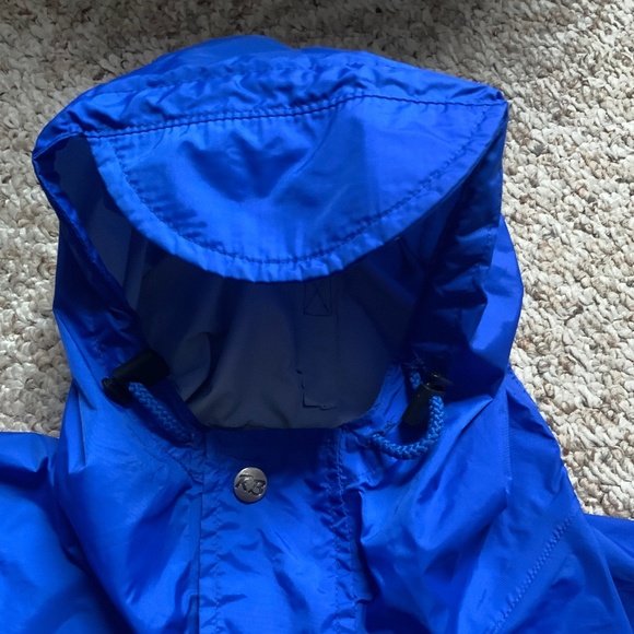 Rain jacket Hooded wind breaker sz 5 - Picture 7 of 9